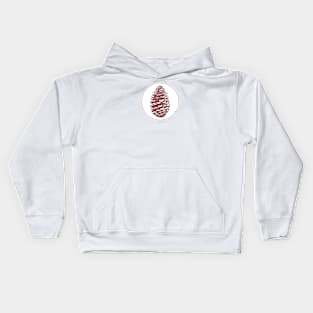 Pinecone - Red Kids Hoodie